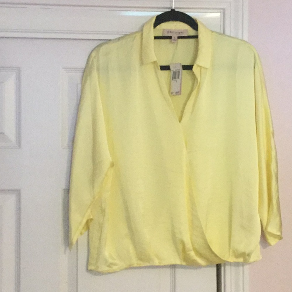 Ladies satin  blouse